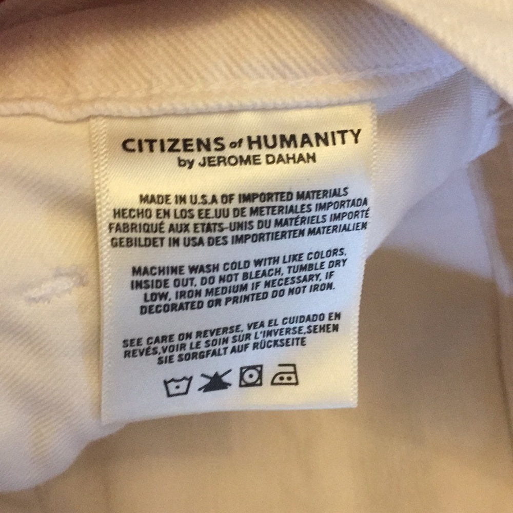 Citizens of Humanity Mid Rise Denim Shorts - Picture 5 of 10